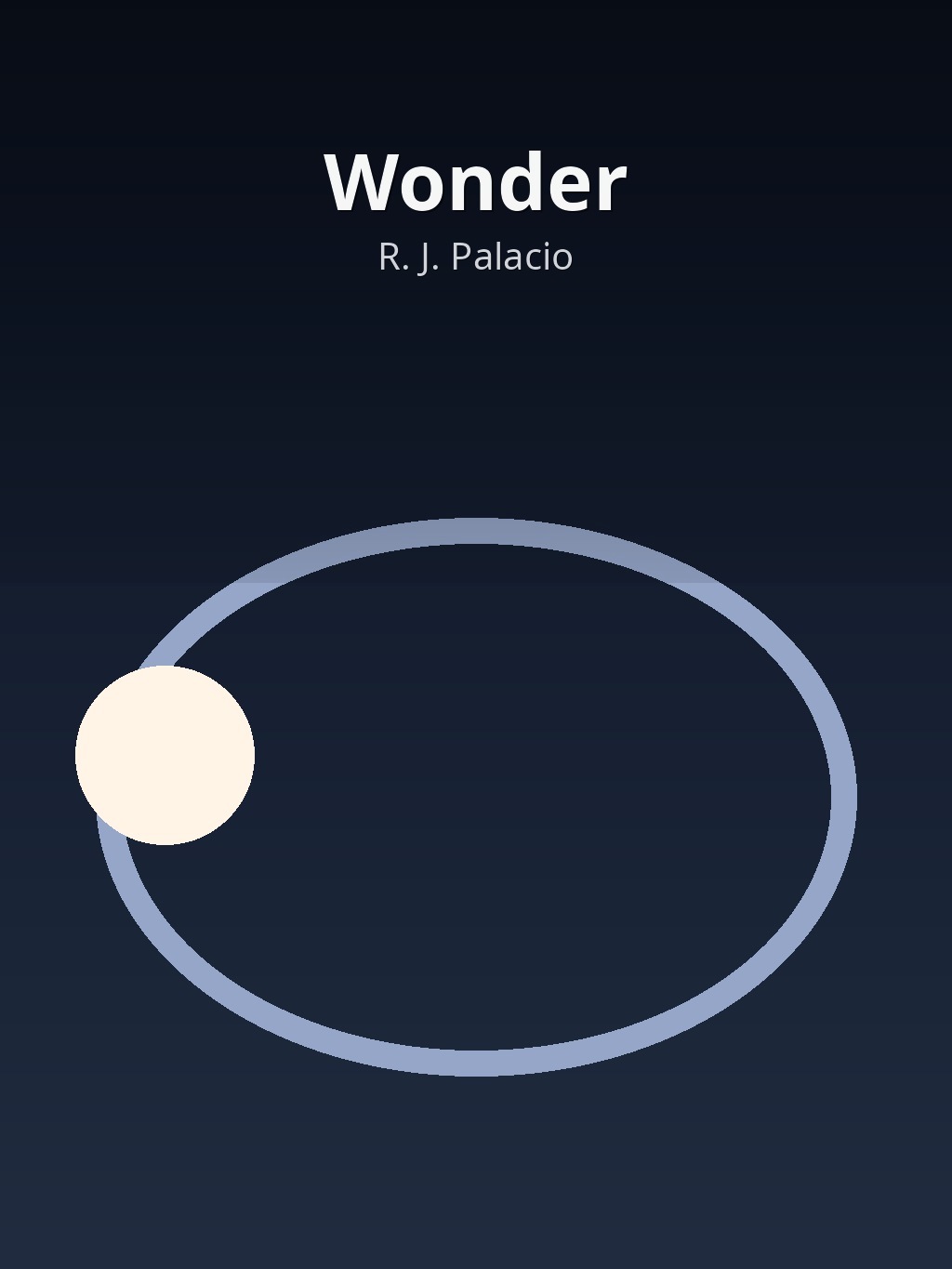 Wonder by R. J. Palacio book cover