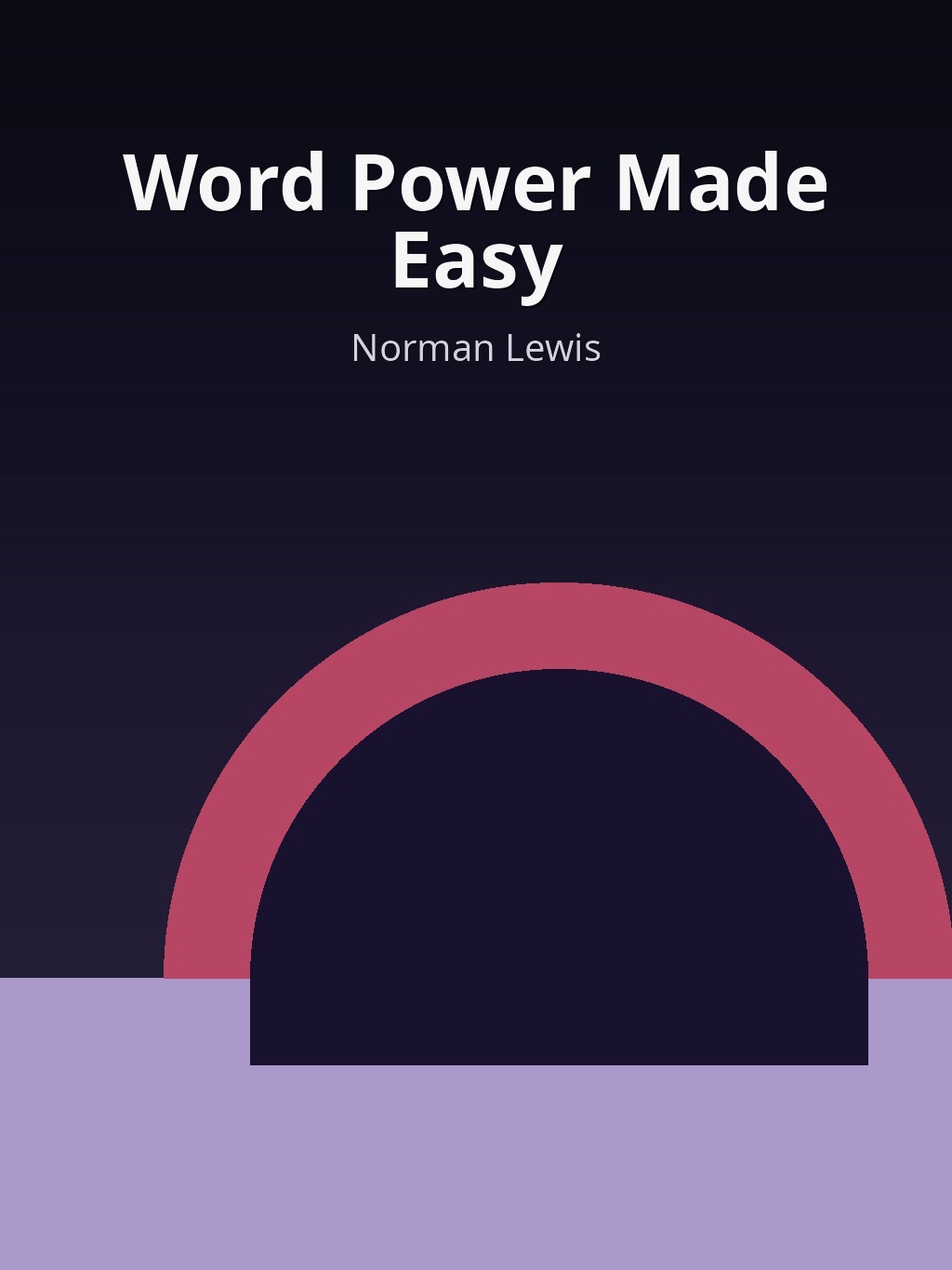 Word Power Made Easy by Norman Lewis book cover