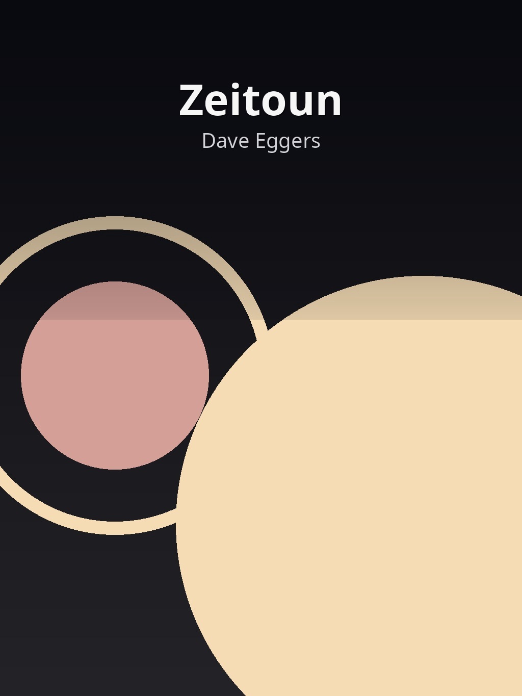 Zeitoun by Dave Eggers book cover
